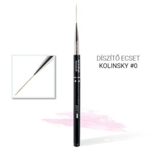 #0 Kolinsky decorative black jewelry brush
