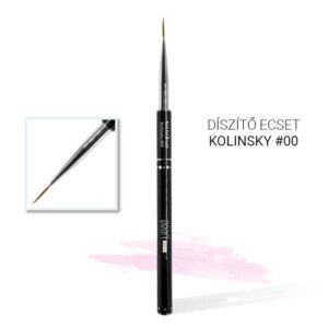 #00 Kolinsky decorative black jewelry brush