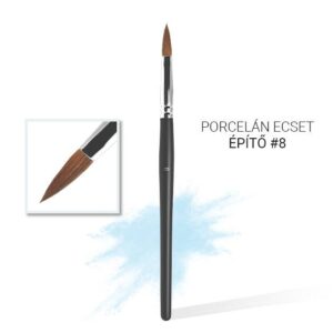 Kolinsky Acrylic Brush #8 (Wooden Handle)